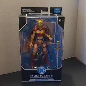 🤩 Wonder Woman with Helmet Of Fate - DC Multiverse 7"Figure McFarlane